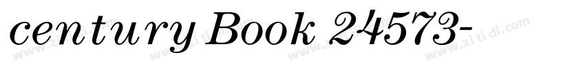 century Book 24573字体转换 century Book 24573字体转换